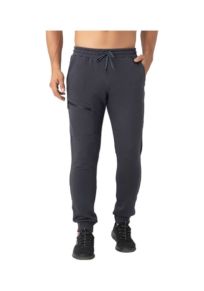 Crozwise Erkek Eşofman Altı Üç İplik Darpaça Pant Pant 2249 Antrasit
