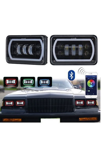 Sis Lambası 5 İnç Kare 12-32v Set