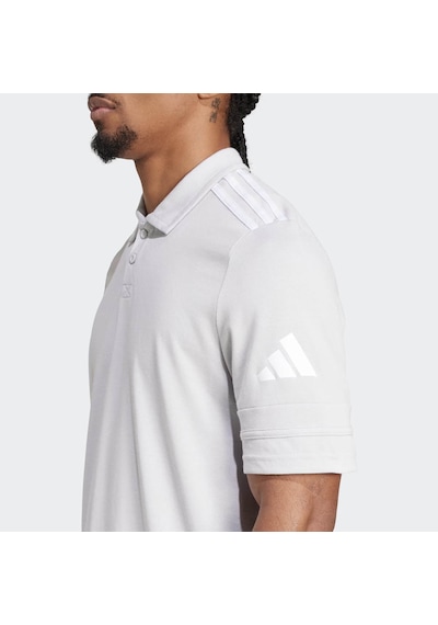 Adidas Sq25 C Açık Gri Erkek Polo Yaka T-shirt Jy3421