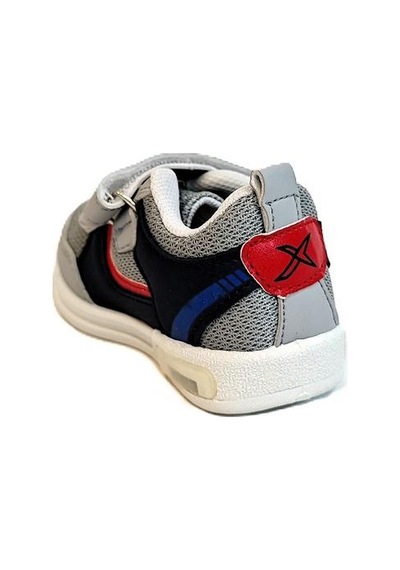 Kinetix Hornet Fx Gri Cırtlı Bebe Erkek Çocuk Spor Ayakkabı Gri
