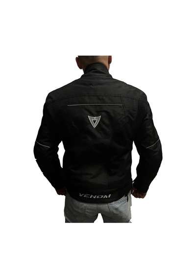 Venom Erkek Siyah Dynamic Motosiklet Montu Dört Mevsim Kalıplar Dardır Bir Beden Büyük Alınız