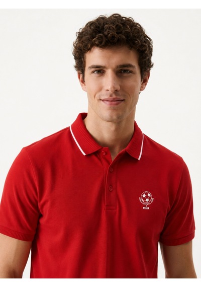 LOFT Regular Fit Erkek Polo K.kol Lf2042647 Q1.v1 Kırmızı
