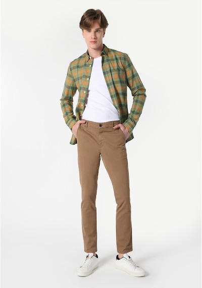 Colin's Colins Slim Fit Orta Bel Düz Paça Erkek Gri Pantolon Cl1049749 Q1.v2 Tpe Gri