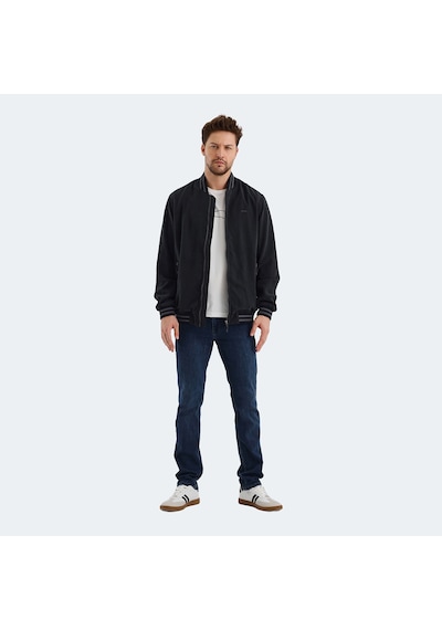 Slazenger BOMBERS Erkek  Koyu Gri Mont & Kaban