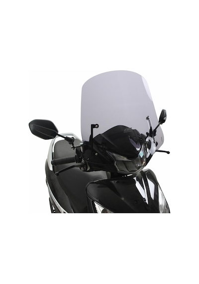 GP Kompozit Honda Activa 2023-2024 Uyumlu Kısa Ön Cam Şeffaf 44 cm
