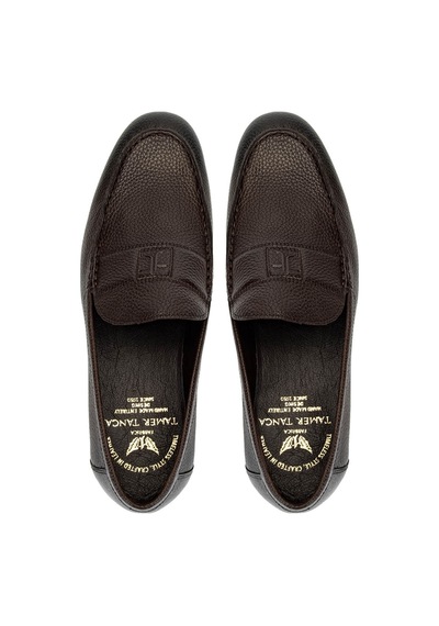 Tamer Tanca Erkek Hakiki Deri Kahverengi Loafer Ayakkabı 987 188k Erk Ayk Y25 Kahve Kahve