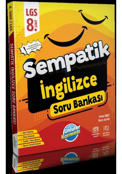 Ünlüler Karması 8. Sınıf Sempatik İngilizce Soru Bankası