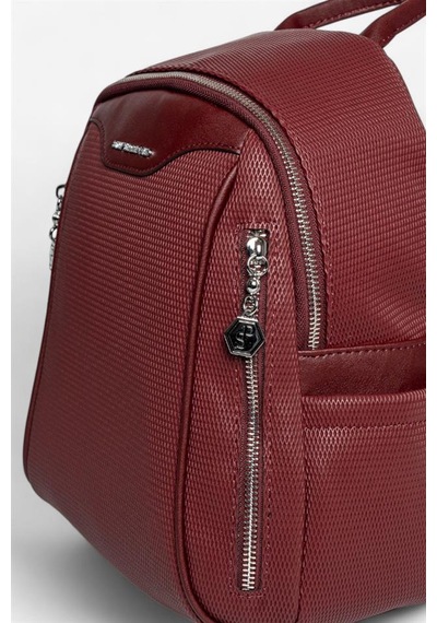 Silver Polo Sp906 Kadın Sırt Çantası Petek Bordo-bordo