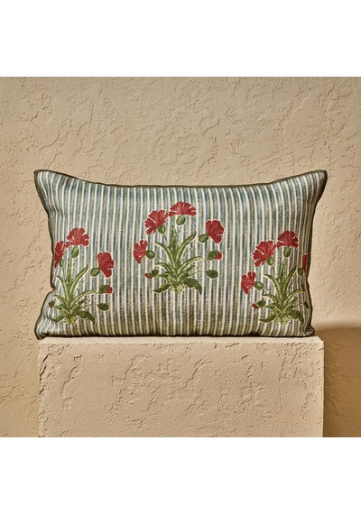 Soft Fonsy Kırlent - Renkli - 30x50 Cm Çok Renkli