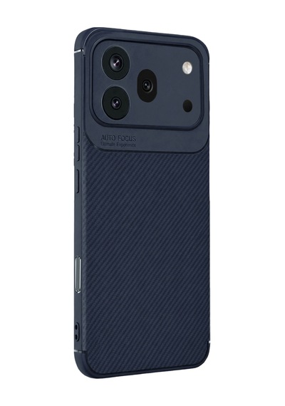 600 Pro Auto Focus Karbon Kapak - Lacivert Çok Renkli