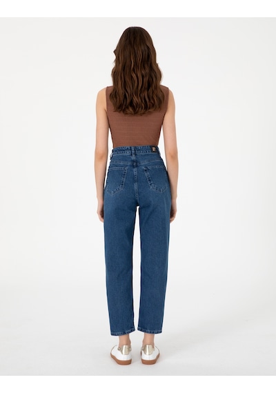 Pierre Cardin Kadın Mavi Pantolon Jean 50307837-vr036 Mavi