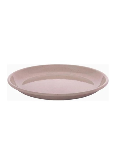 Barebones Rolled Enamelware Plate Kamp Mutfağı 4 Lü Emaye Tabak Mutfak Aksesuarları Toz Pembe