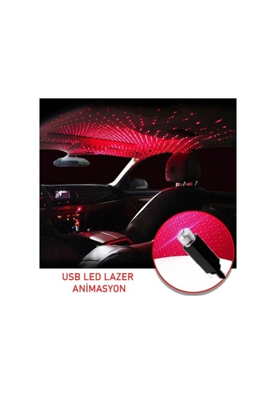 Usb Led Lazer Atmosfer Animasyon Işığı Projektörü