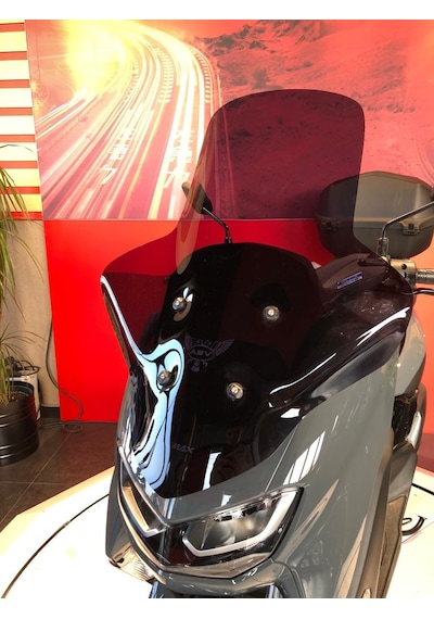 Nmax 125 155 Abv Ön Tur Camı Siyah