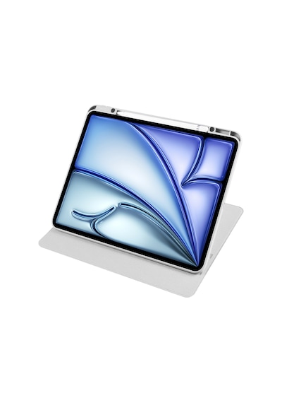 Apple Uyumlu iPad Air 11inç M2 2024 Kılıf Termik Kalem Bölmeli Dönebilen Standlı Kılıf Air 4./5.nesil