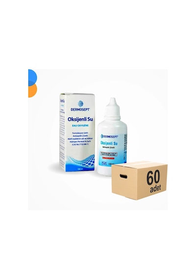 Dermosept Oksijenli Su 100ml - 60 Adet