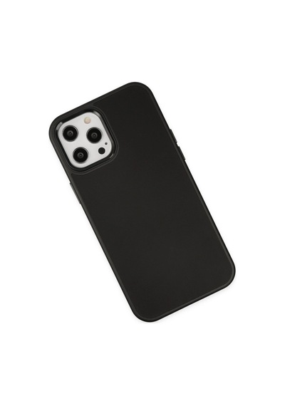 İphone 12 Pro Max Kılıf Asya Deri Silikon - Siyah Çok Renkli