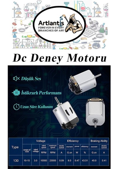 Artlantis Dc Mini Motor 6 Adet