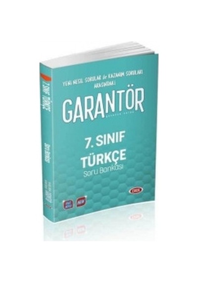Data 7.Sınıf Garantör Türkçe Soru Bankası - 2020