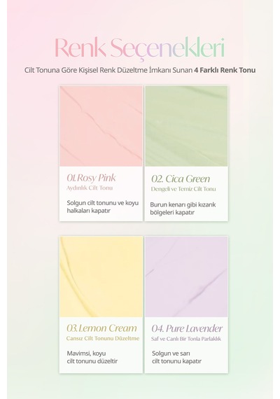 Dasique Güneş Koruyucu Ton Eşitleyici Ve Pürüzsüzleştirici Baz Correcting Sun Base 03 Lemon Cream