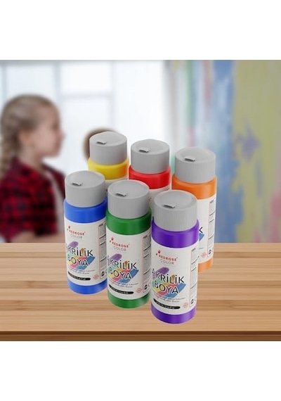 Ara Renkler Akrilik Boya 6&apos Lı Set 6x60 Ml