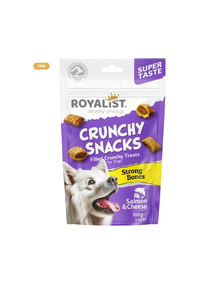 Köpek Kıtır Ödülü Somon Ve Peynir Güçlü Kemikler 100 G