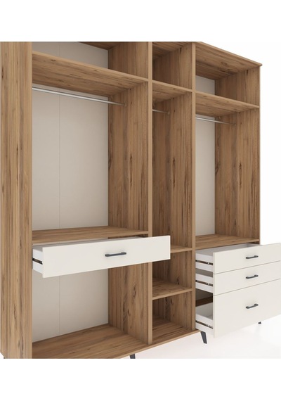 Kronos Dolap 7 Raflı 4 Çekmeceli 3 Askılı 220x59x243 Çam-çam/aytaşı Atlas Çam/aytası Kronos Dolap 7 Raflı 4 Çekmeceli 3 Askılı 220x59x243 Çam-çam/aytaşı Atlas Çam/aytası