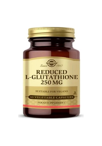 Solgar Reduced L-glutathione Takviye Edici Gıda 250mg 30 Kapsül
