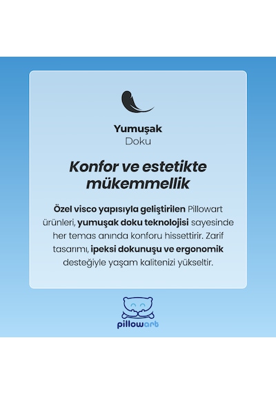 Ortopedik Koltuk Yükseltici Ergonomik Minder Siyatik Ağrı Giderici Lacivert