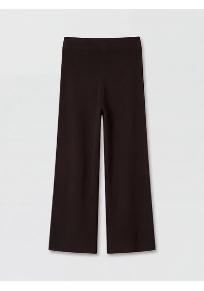 Lcw Modest Kahverengi Beli Lastikli Kadın Triko Pantolon