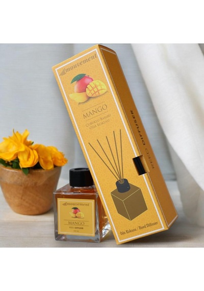Mouvement Mango 100 Ml Çubuklu Oda Kokusu Evinizde Egzotik Bir Atmosfer Yaratın Abundance Prosperity