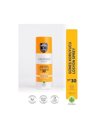 Herbal Güneş Koruyucu Losyon Spray Spf30 150ml