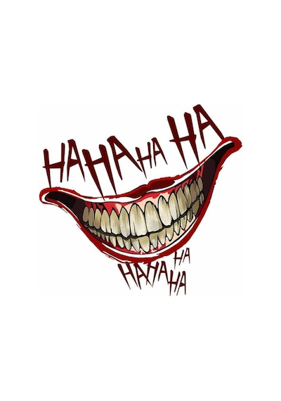 Graffiti Araba Stil Ha Ha Ha Sticker Etiket Yapıştırma 18Cm