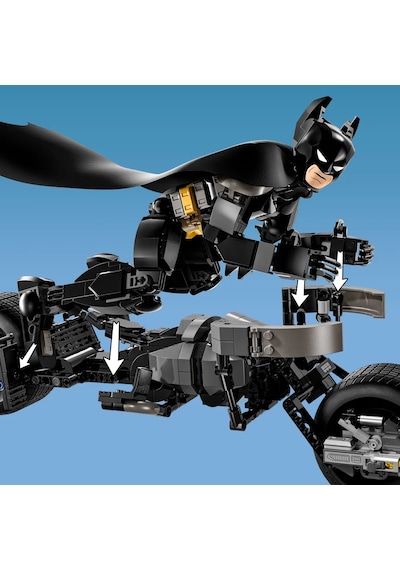 LEGO® 76273 DC Batman™ Yapım Figürü ve Bat-Pod Motosiklet 713 Parça