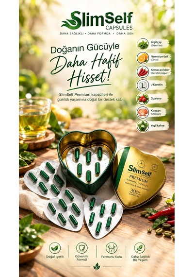 Slimself Premium Form Kapsül 30 Daily