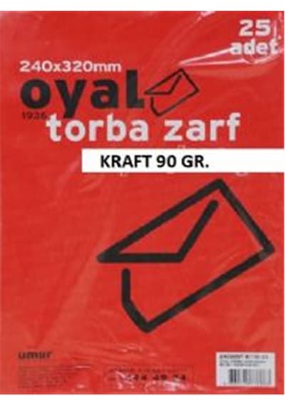 Oyal 24X32 Cm. Torba Zarf Kraft 25'Li Paket