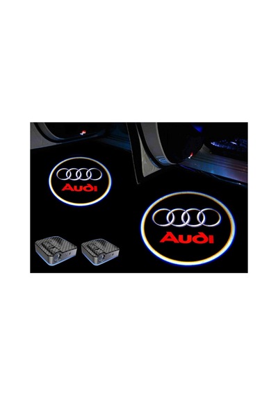 Audi Kapı Altı Led Aydınlatma Araç Logolu