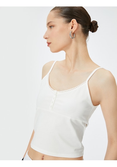Koton Düğmeli Askılı Atlet Slim Fit Pamuklu Ekru 4sal30251ık Ekru Koton Düğmeli Askılı Atlet Slim Fit Pamuklu Ekru 4sal30251ık Ekru