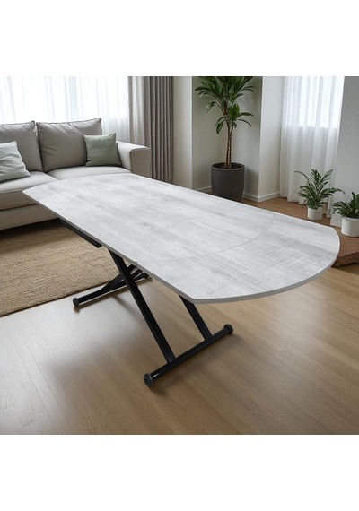 Oval Yan Baştan Açılır Akıllı Masa Üst Tabla Mdf Yüksekliği Ayarlanabilir Pratik Siyah Mekanizmalı Lizbon Oval Yan Baştan Açılır Akıllı Masa Üst Tabla Mdf Yüksekliği Ayarlanabilir Pratik Siyah Mekanizmalı Lizbon
