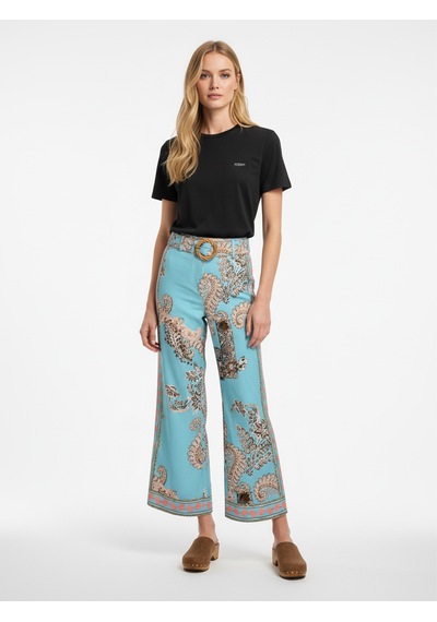 Xint Siyah Pamuk Dokulu Regular Fit Tişört 602594