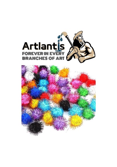 Simli Ponpon 10 Mm 100 Lü 1 Paket Karışık Renk Pon Pon 10 Mm Pompom 1 Cm Elişi Etkinliği Anasınıfı Kreş Okul Öncesi Pom Pom