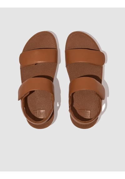 Fitflop Lulu Adjustable Fv8 Hakiki Deri Taba Kadın Sandalet