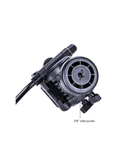 Yunteng Vct-558 Profesyonel Monopod Hidrolik Kafa