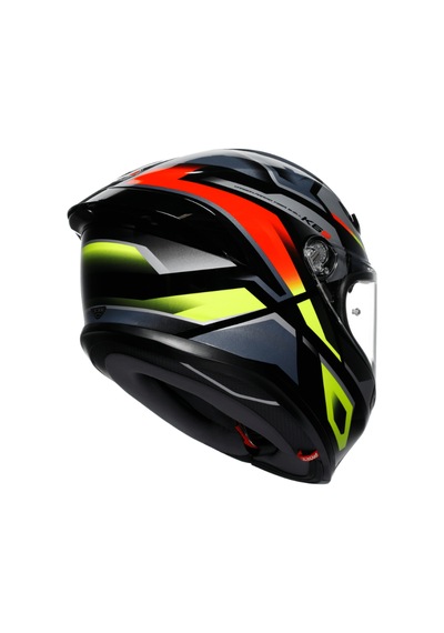 Agv K6 S Erazer - Black / Red / Yellow Fluo Diğer