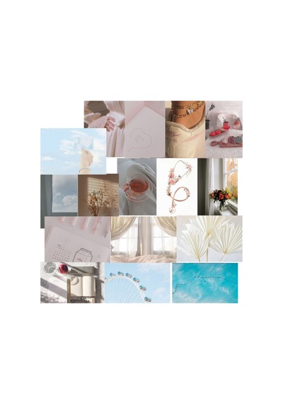 A5 Soft Poster Duvar Kağıdı Seti Pastel Estetik Duvar Kolajı Oda Süsleme Afiş Seti