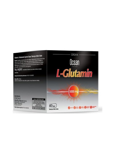 Ocean L-glutamin 500 Mg 60 Saşe 7/8 Yaş