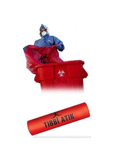 Büyük Boy 80 X 110 Cm 700 Gr 10 Lu Rulo X 1 Paket 10 Adet Kırmızı-siyah Baskılı