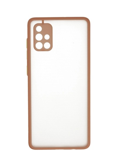 Samsung Galaxy Uyumlu A71 Kılıf Montreal Silikon Kapak 6f514 Pembe