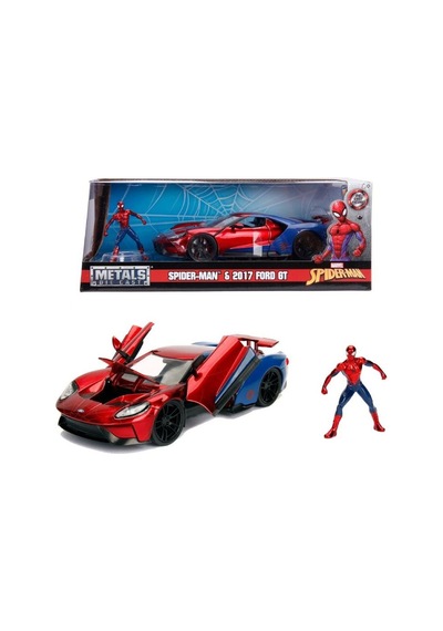 1:24 Ölçekli Marvel Spiderman 2017 Ford Gt