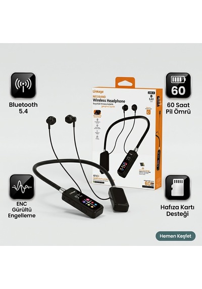 Linkage Wireless Headphone Kablolu Kulaklık